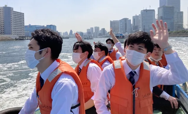 橋梁見学の写真1