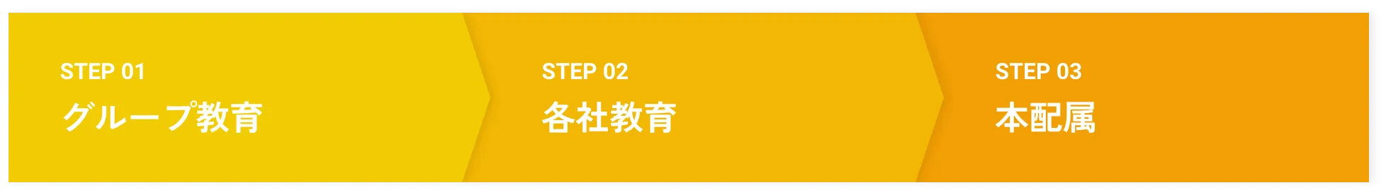 新入社員研修フロー